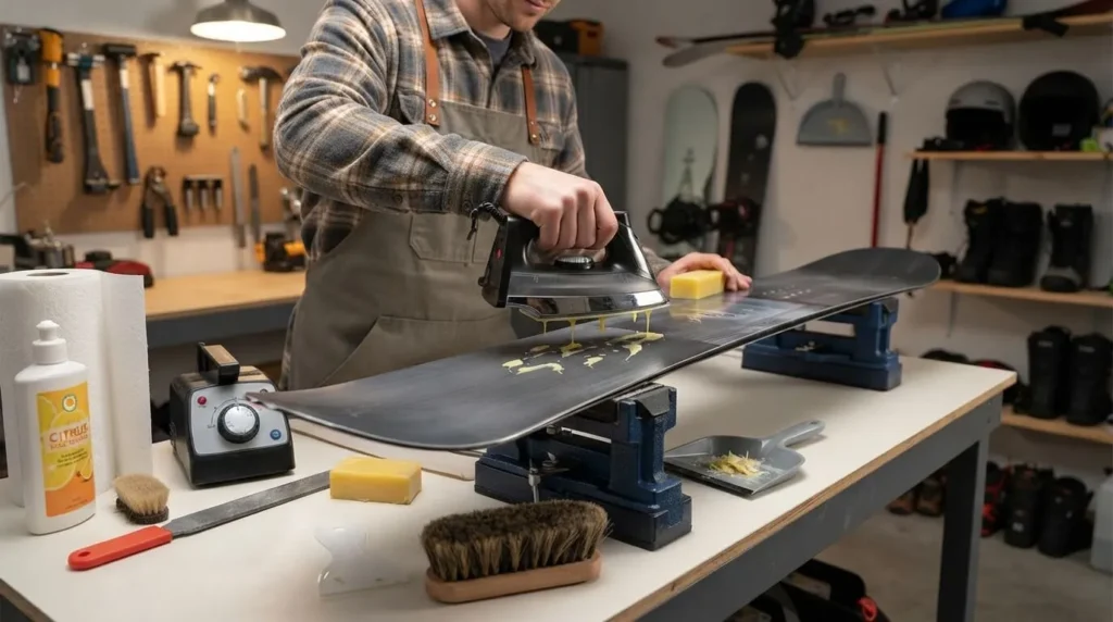 how-to-wax-a-snowboard-at-home